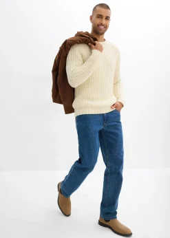 Pull doux en grosse maille