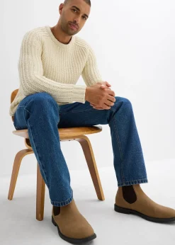 Pull doux en grosse maille