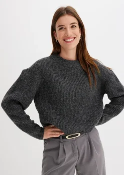 Pull doux en grosse maille