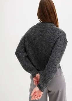 Pull doux en grosse maille