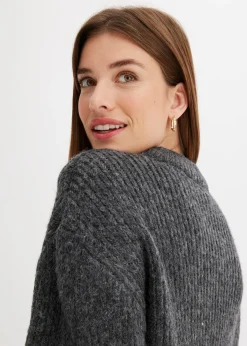 Pull doux en grosse maille