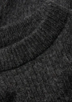 Pull doux en grosse maille