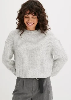 Pull doux en grosse maille