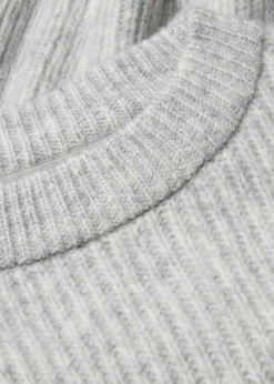 Pull doux en grosse maille