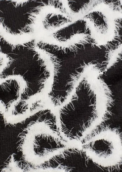 Pull doux en jacquard, viscose mélangée