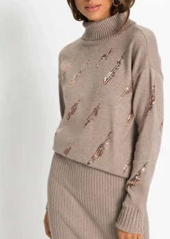 Pull doux et oversize en viscose majoritaire