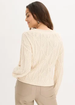 Pull en coton mélangé