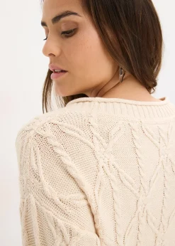 Pull en coton mélangé