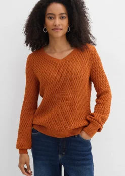 Pull en coton mélangé