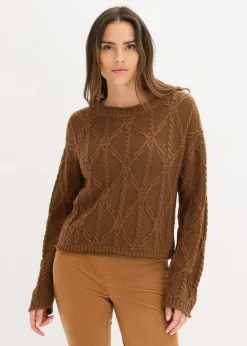 Pull en coton mélangé