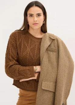 Pull en coton mélangé