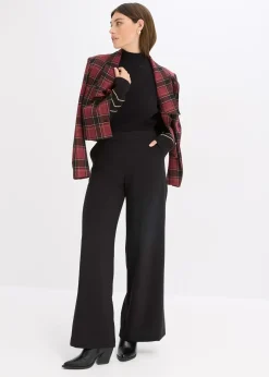 Pull en fine maille à chaînes dorées