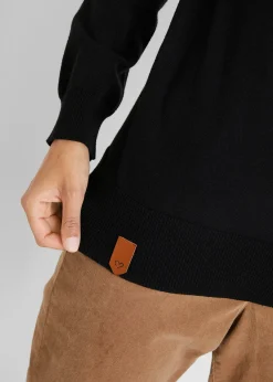 Pull en fine maille à col boule