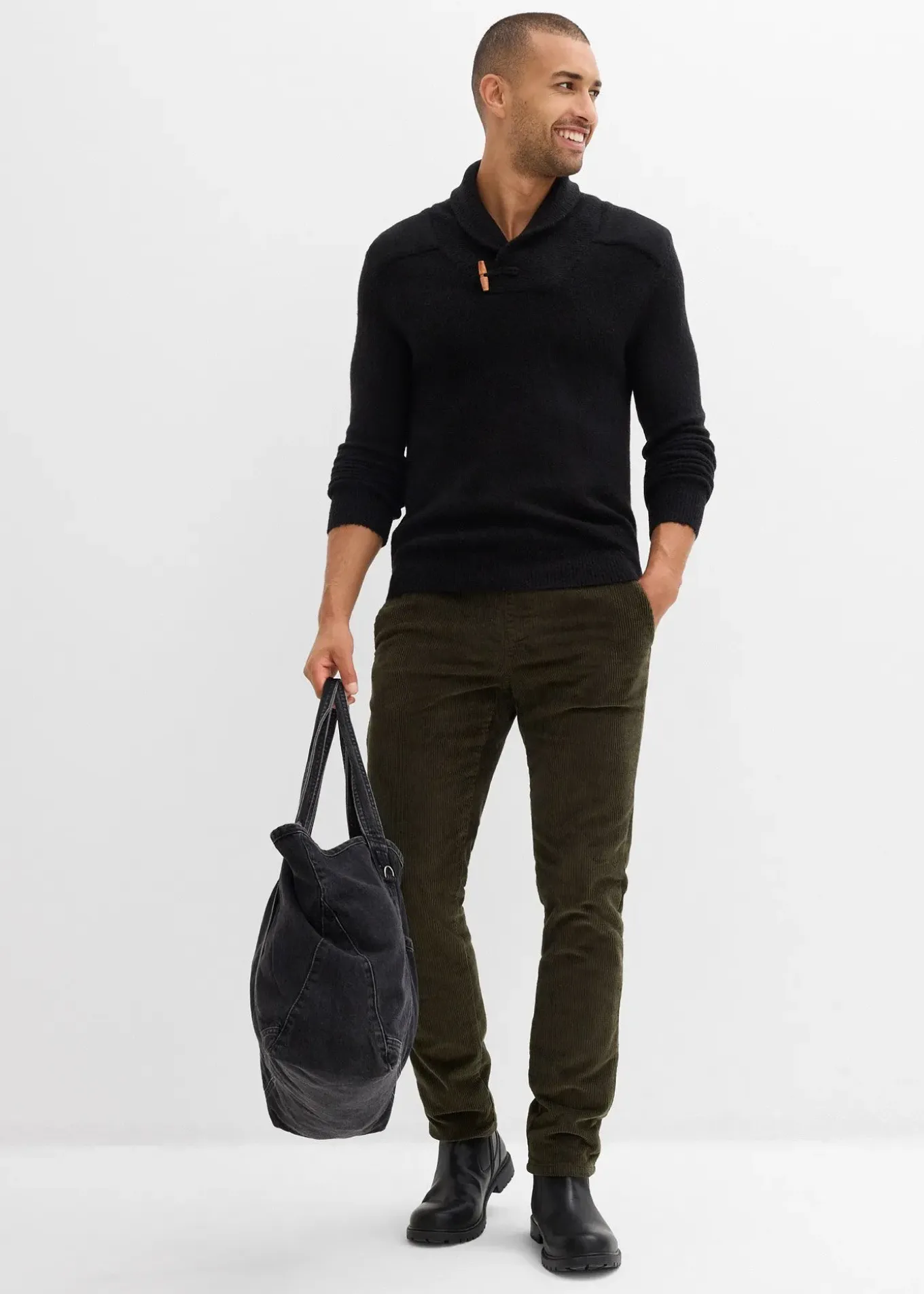 Pull en fine maille à col châle