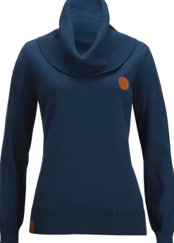 Pull en fine maille à col boule