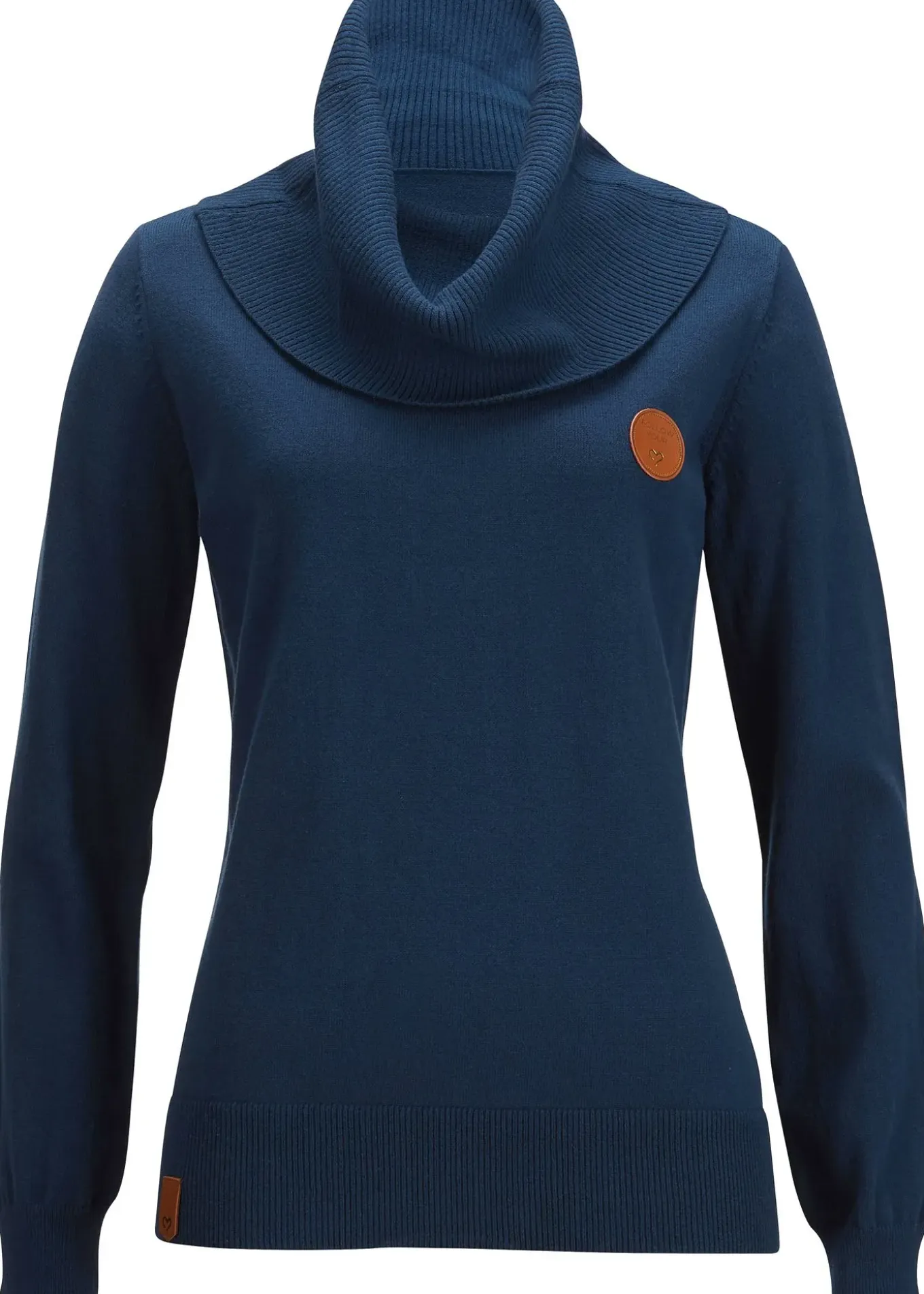 Pull en fine maille à col boule