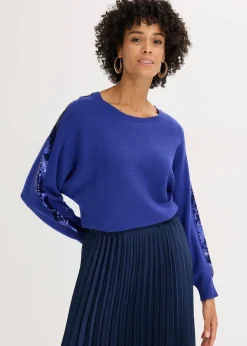 Pull en fine maille à sequins