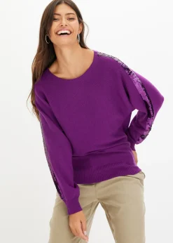 Pull en fine maille à sequins