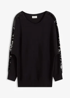 Pull en fine maille à sequins