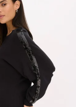 Pull en fine maille à sequins