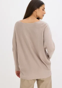 Pull en fine maille avec strass