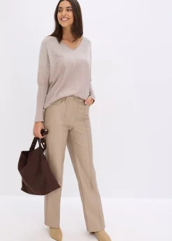 Pull en fine maille avec strass