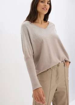 Pull en fine maille avec strass