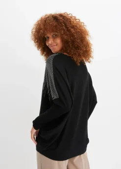 Pull en fine maille avec strass