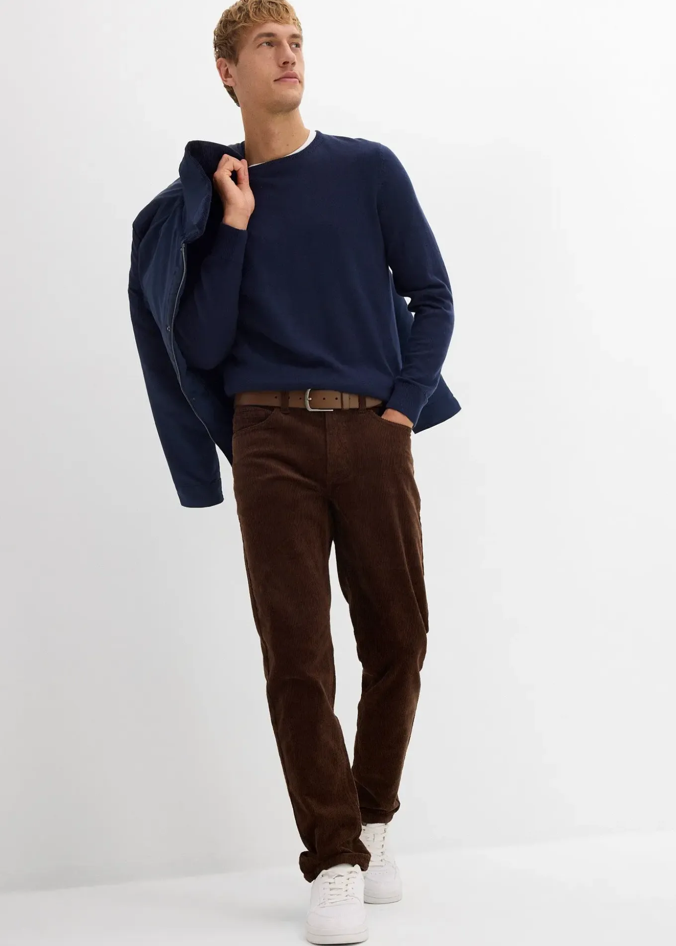 Pull en fine maille avec laine mérinos