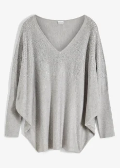 Pull en fine maille avec strass