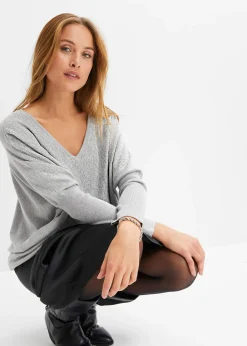 Pull en fine maille avec strass