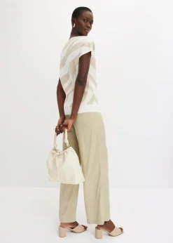 Pull en fine maille avec fil brillant