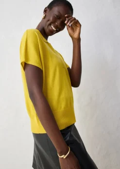 Pull en fine maille avec col polo