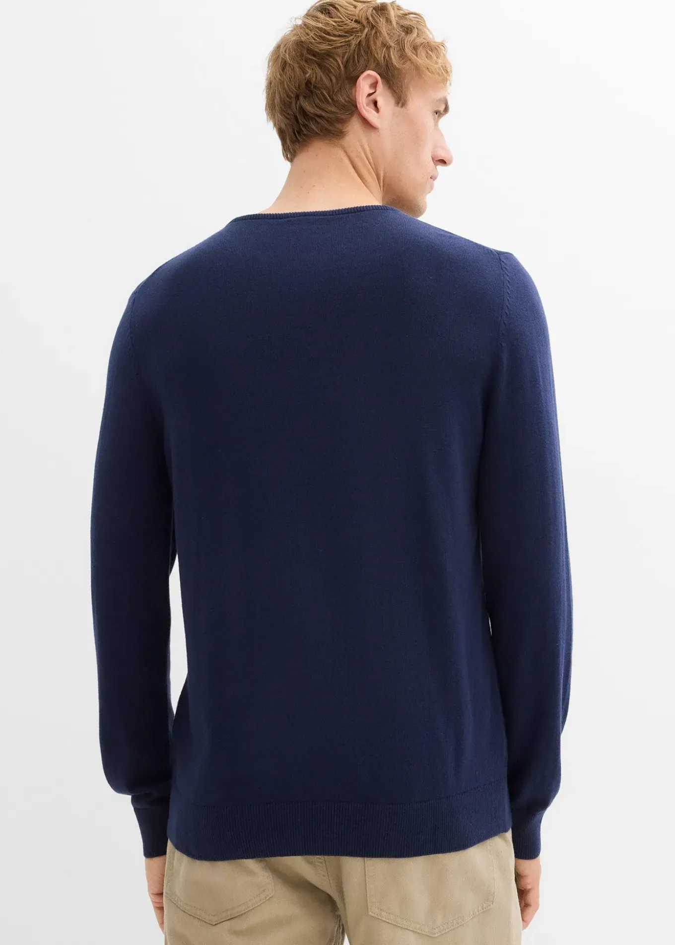 Pull en fine maille avec laine mérinos