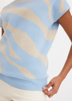 Pull en fine maille avec fil brillant