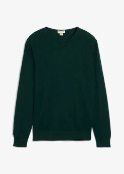 Pull en fine maille avec laine mérinos