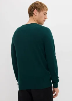 Pull en fine maille avec laine mérinos