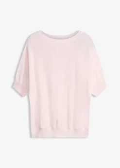 Pull en fine maille de coton mélangé