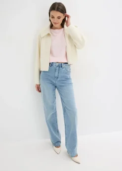 Pull en fine maille de coton mélangé