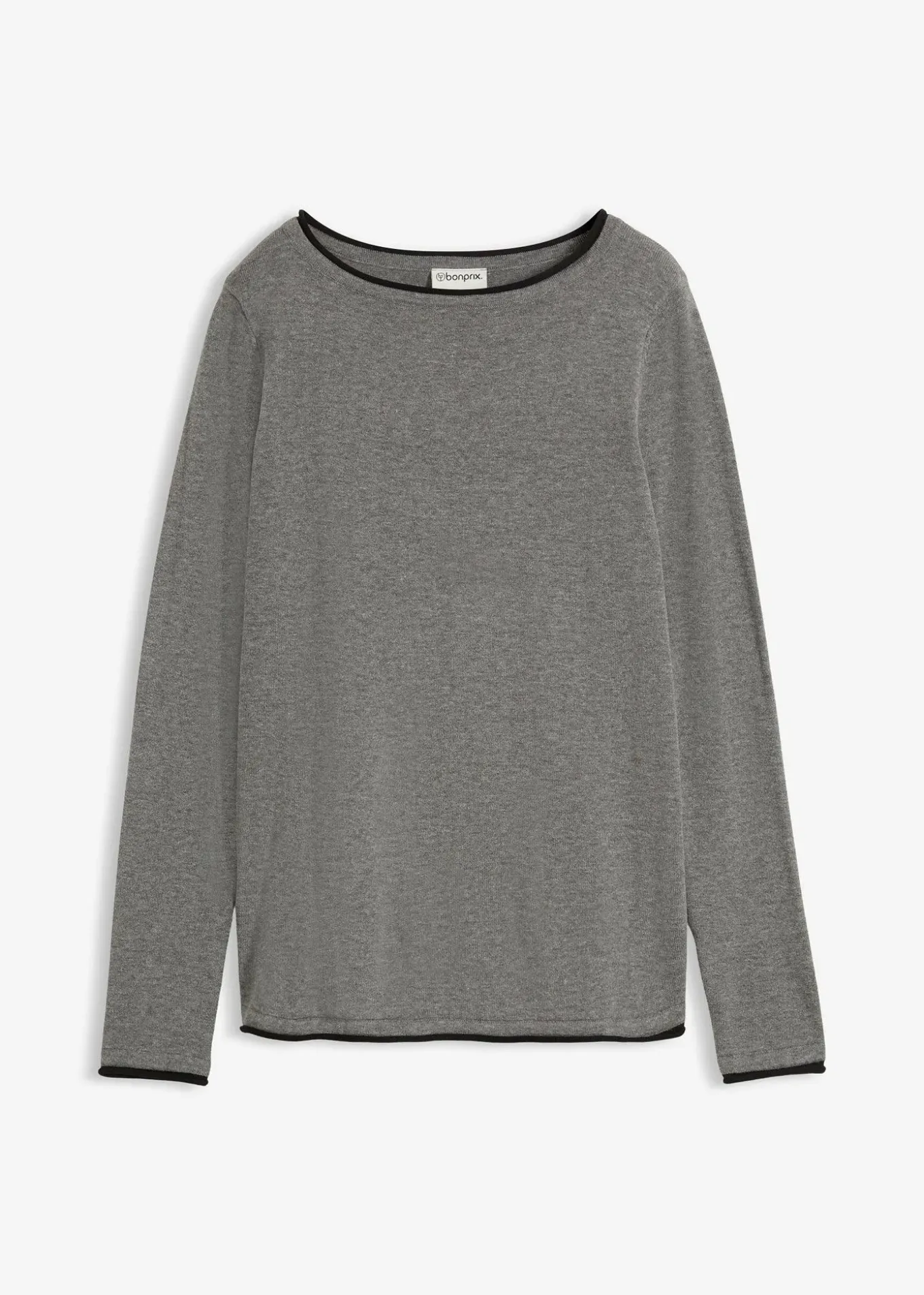 Pull en fine maille de coton mélangé