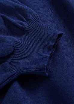 Pull en fine maille de coton mélangé