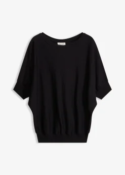 Pull en fine maille de coton mélangé