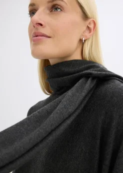 Pull en fine maille de viscose mélangée