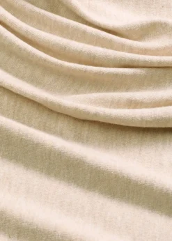 Pull en fine maille de viscose mélangée