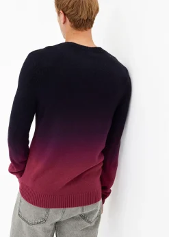 Pull en fine maille, effet dégradé