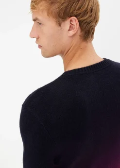 Pull en fine maille, effet dégradé