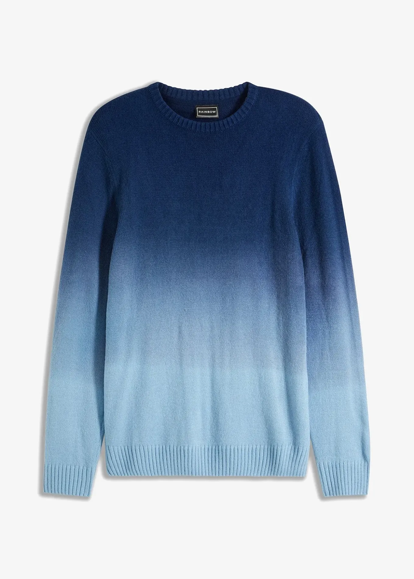 Pull en fine maille, effet dégradé