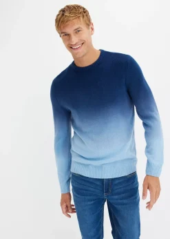 Pull en fine maille, effet dégradé