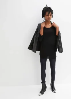 Pull en fine maille manches 3/4