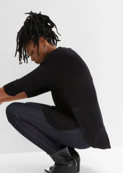 Pull en fine maille manches 3/4